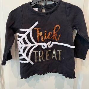 Mud Pie Black Long Sleeve Shirt